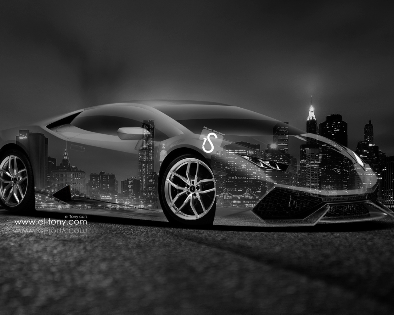 Красивый автомобиль Lamborghini Huracan в Москве