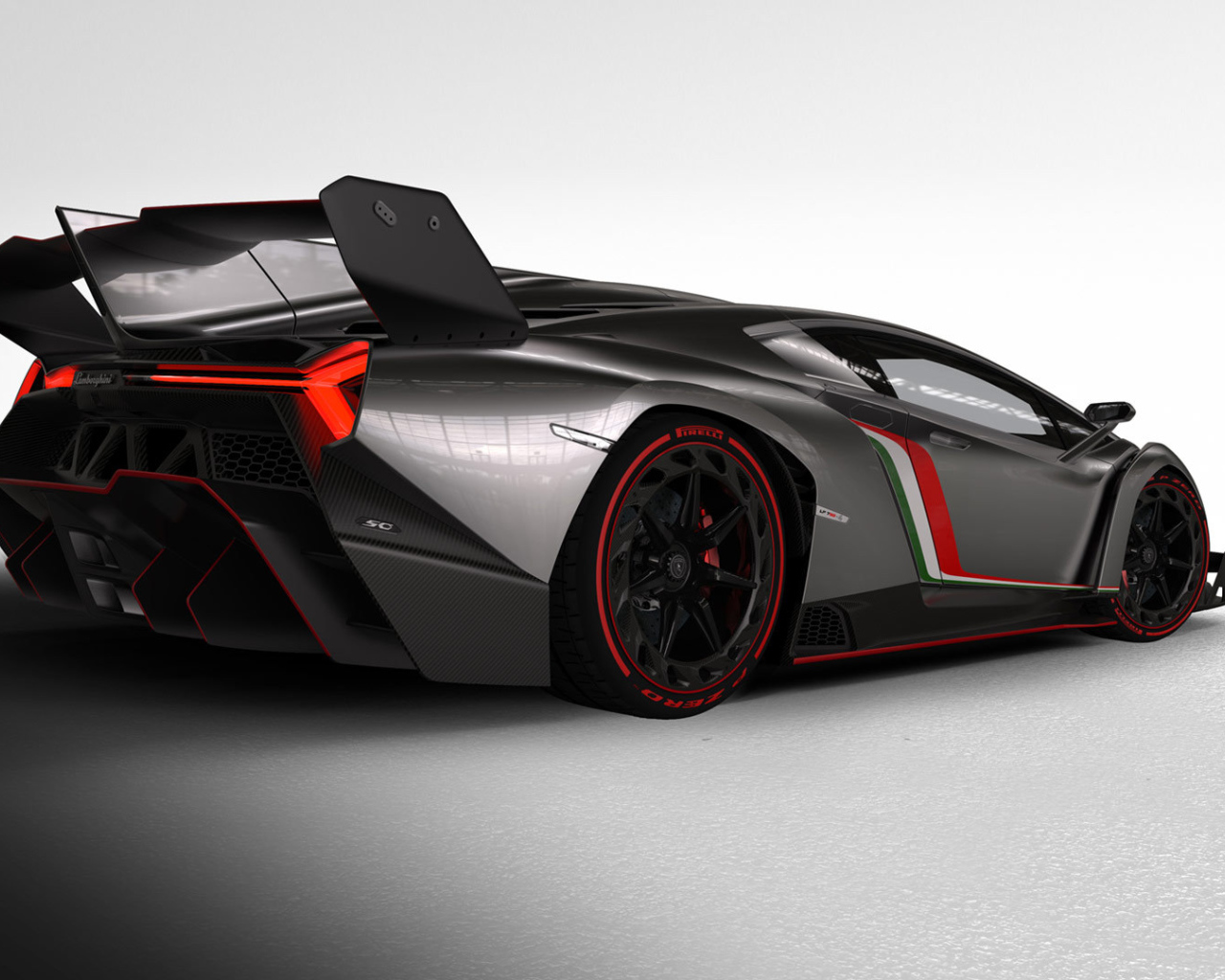 Красивый автомобиль Lamborghini Veneno