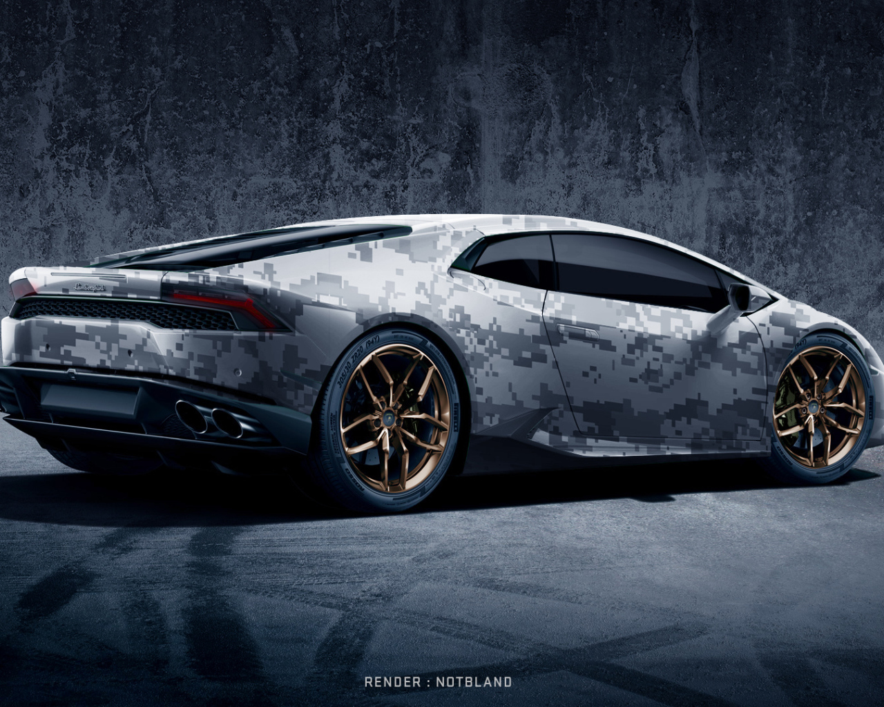 Дизайн автомобиля Lamborghini Huracan