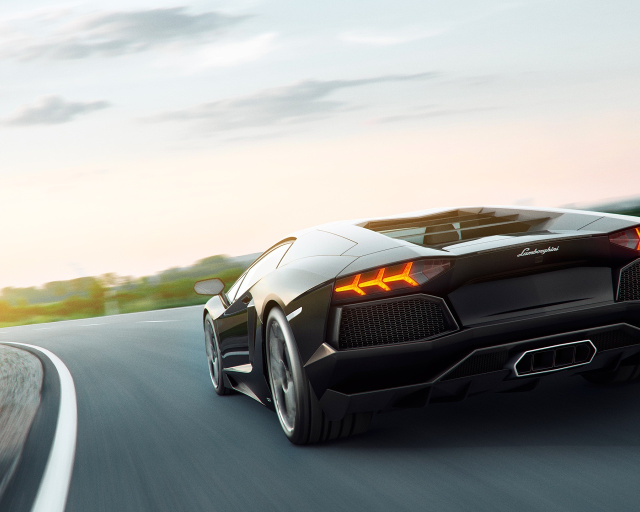 Lamborghini Aventador искусство