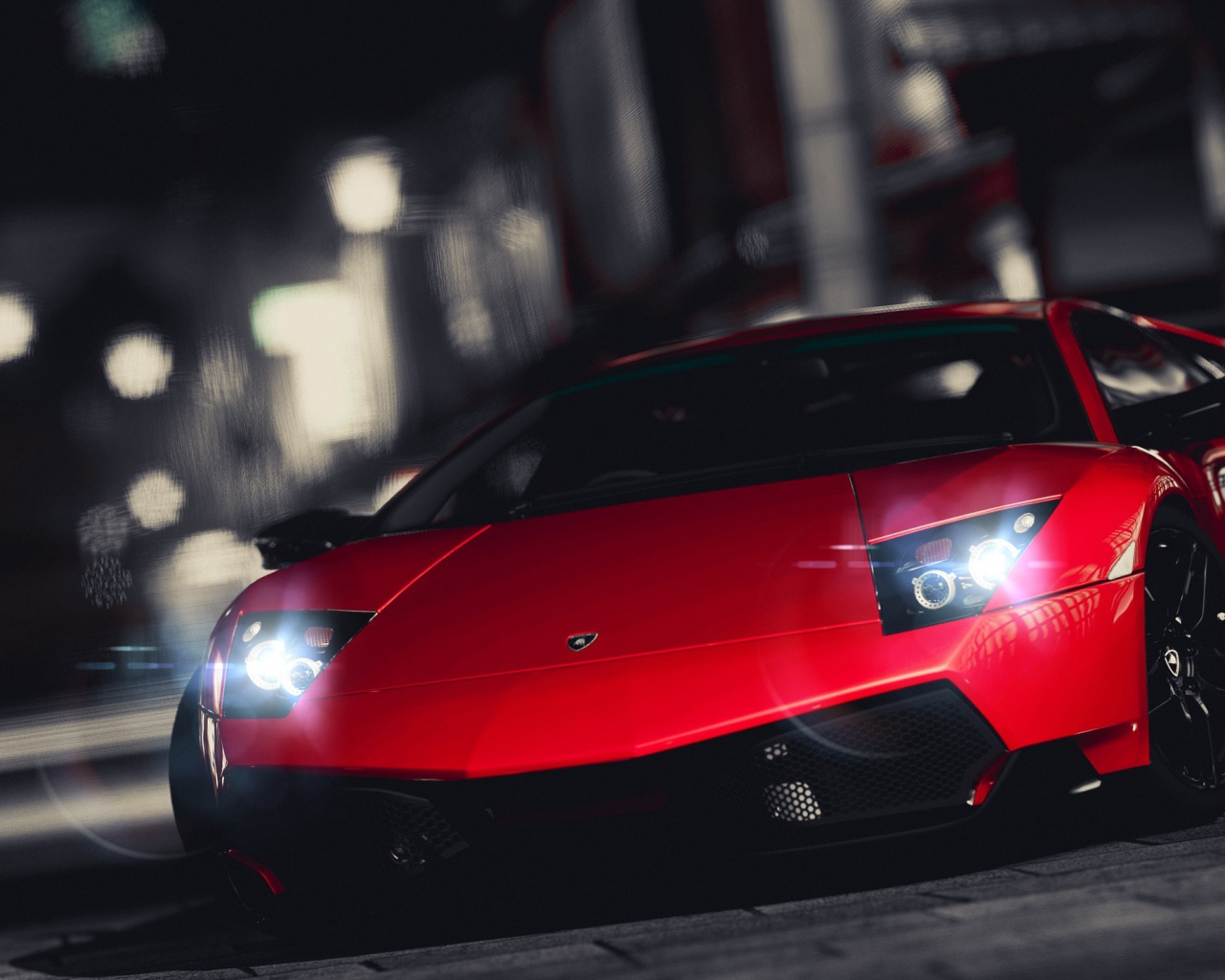 Супер автомобиль Lamborghini murcielago