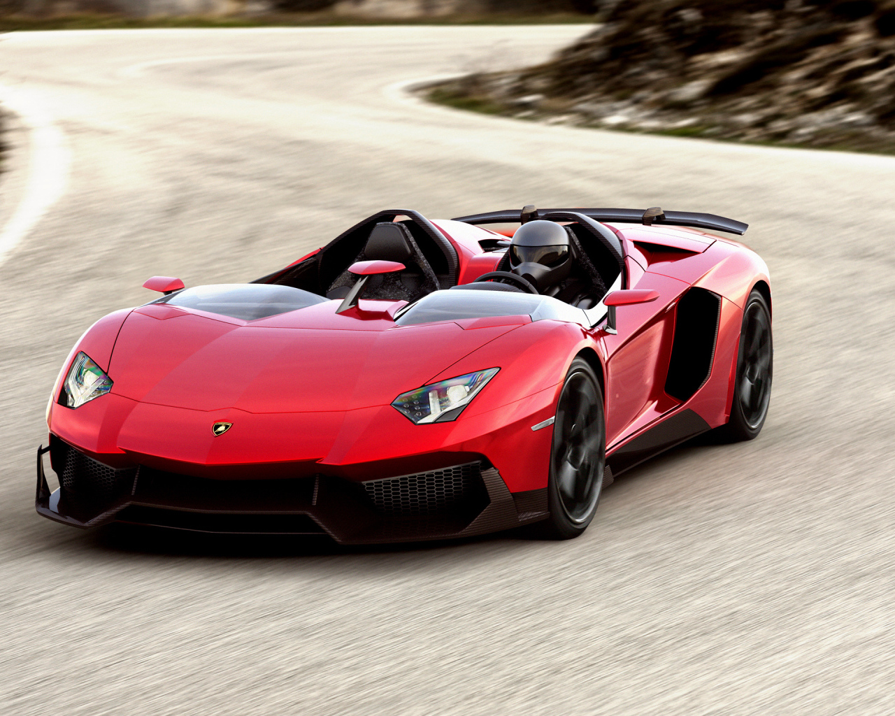 Ламборджини на трассе