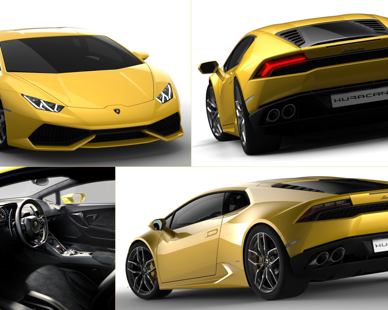 Новая машина Lamborghini Huracan