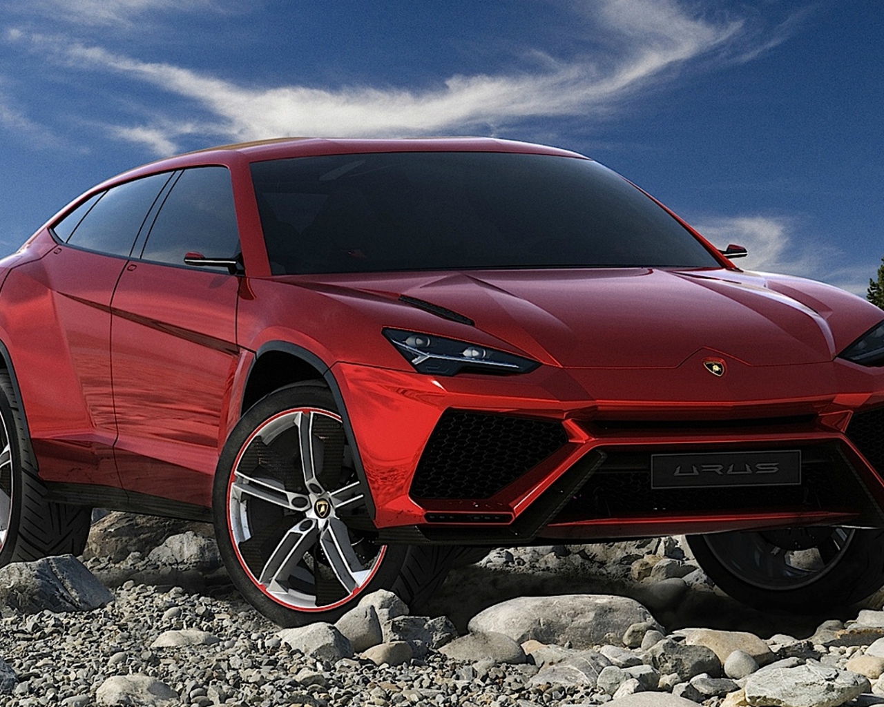 Новая машина Lamborghini Urus