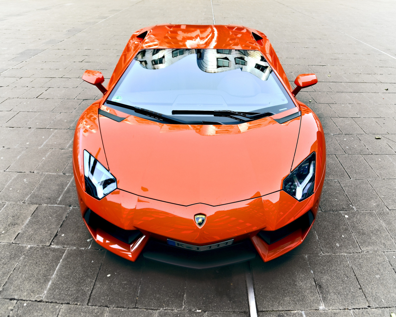 Оранжевый Ламборджини