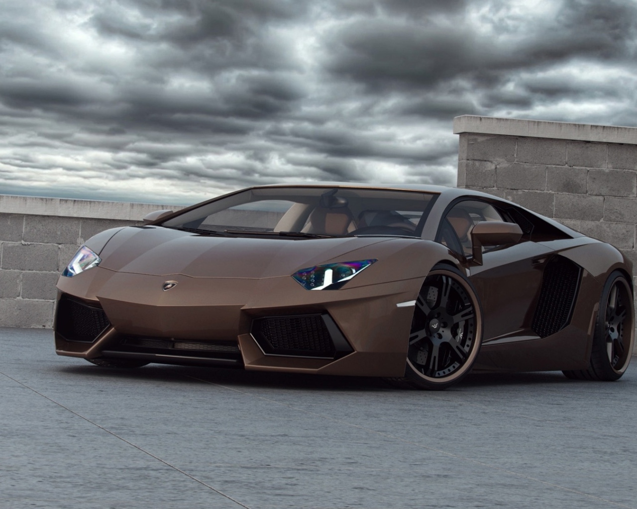 Надежный автомобиль Lamborghini Aventador