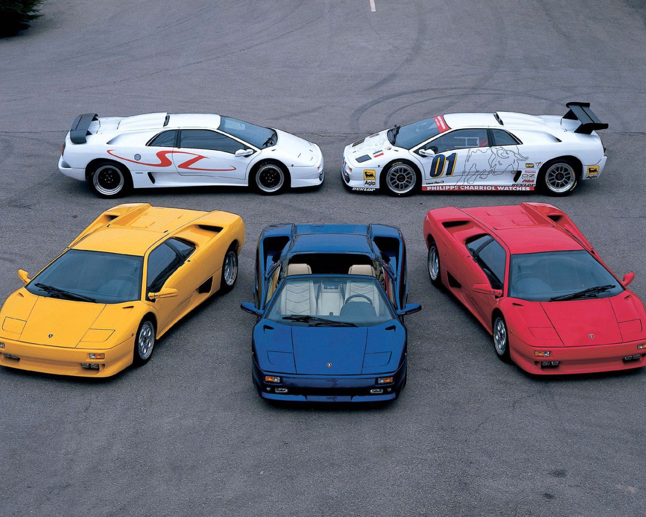 Надежная машина Lamborghini Diablo