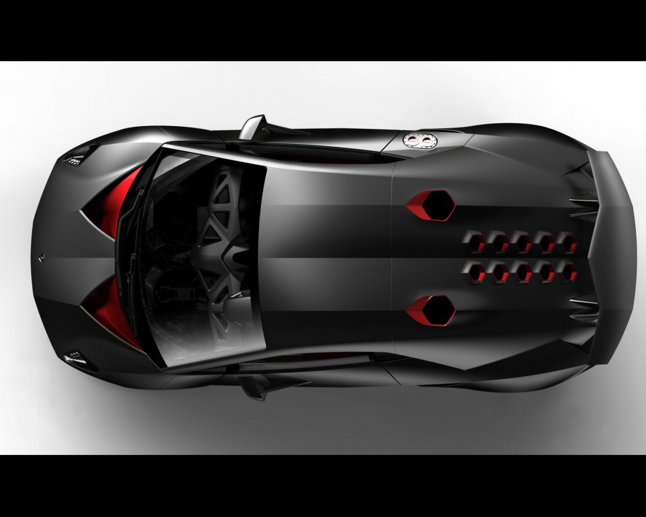 Надежная машина Lamborghini Sesto Elemento