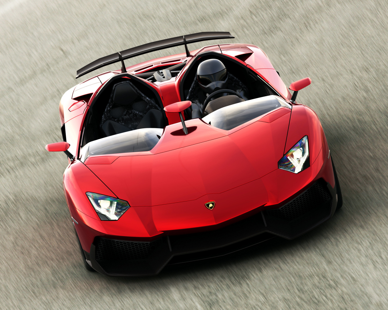 Красный Ламборджини