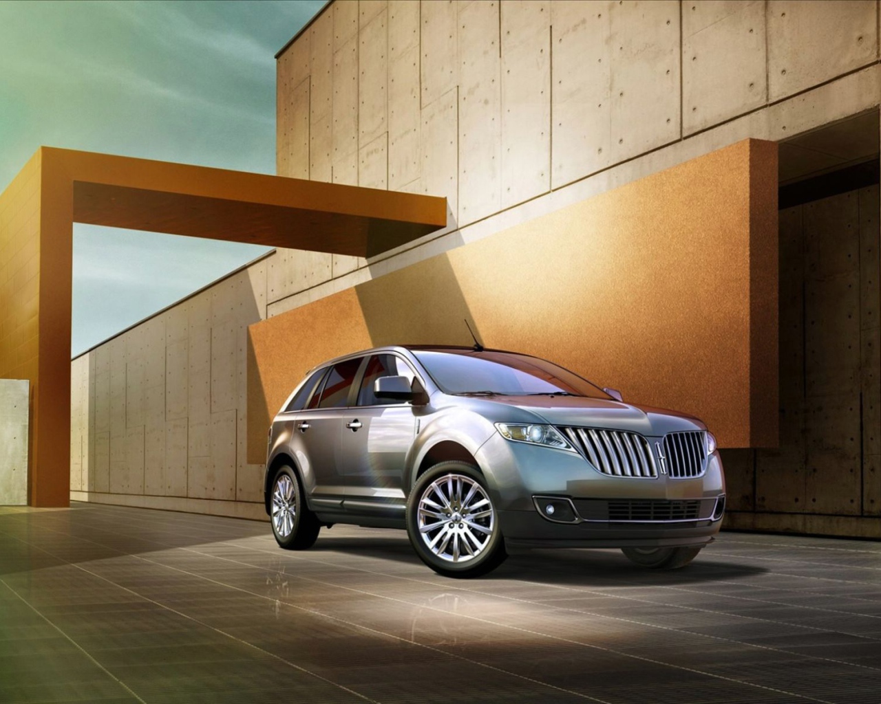 Красивый автомобиль Lincoln MKX