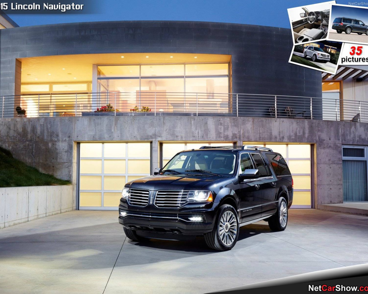 Дизайн автомобиля Lincoln Navigator 2015