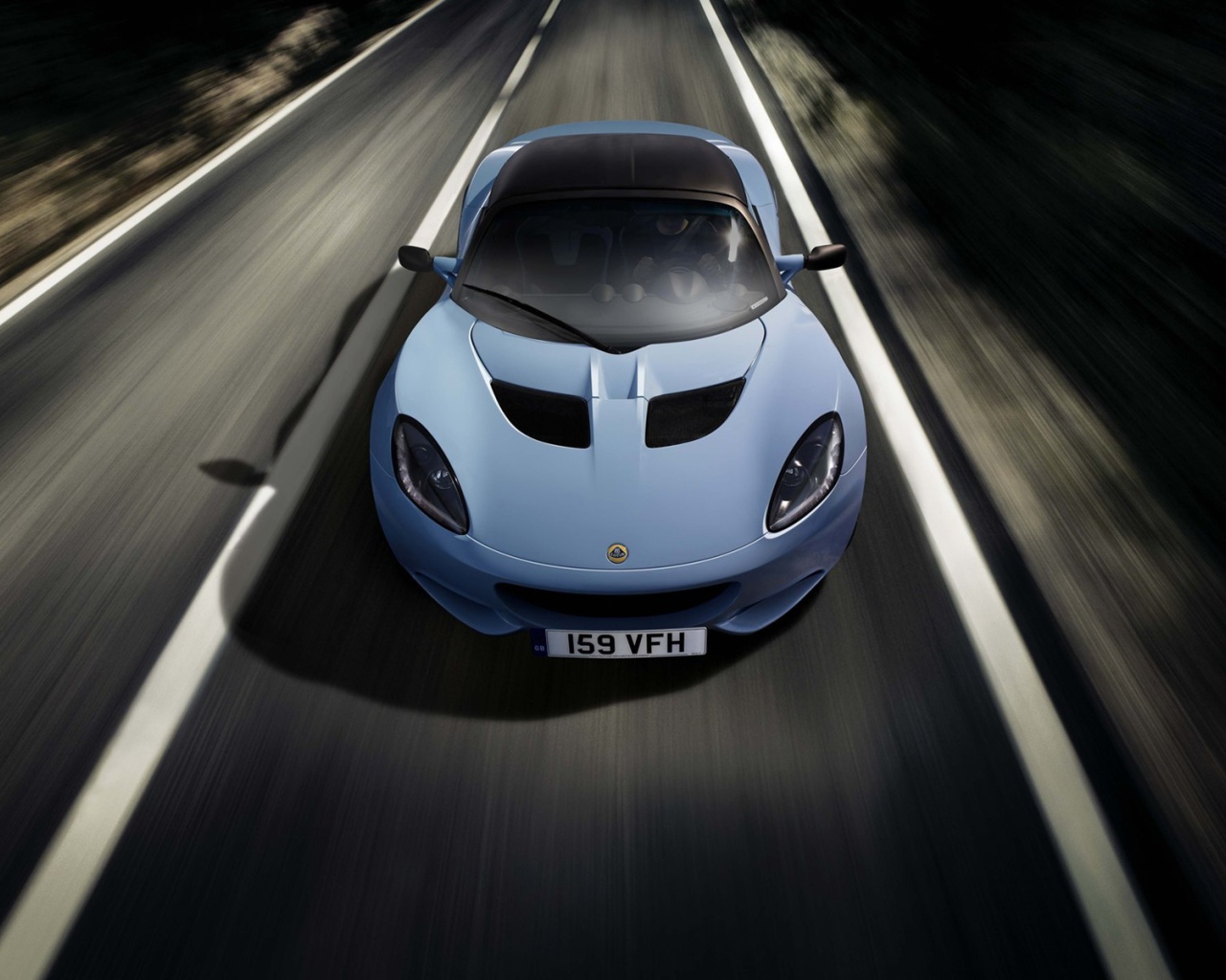 Гоночный Lotus elise