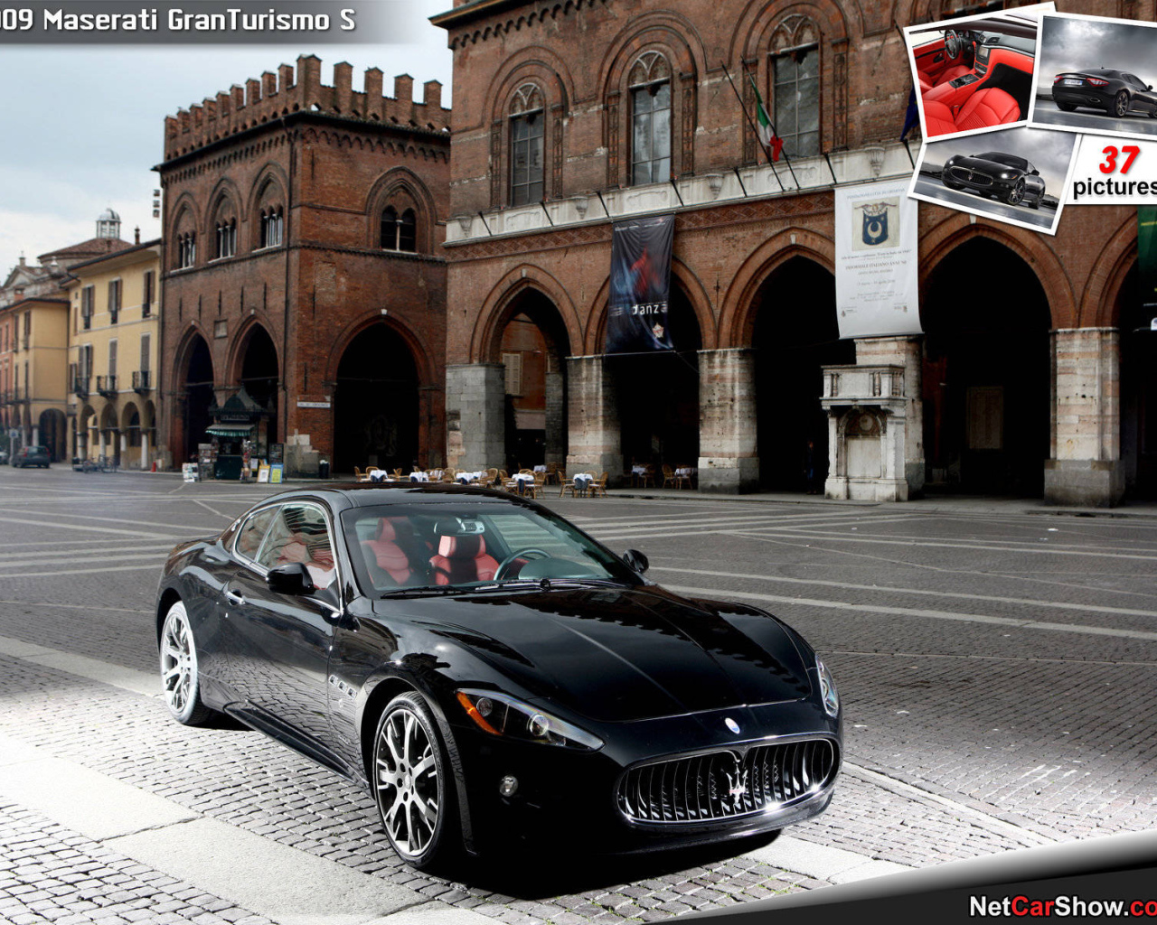 Красивый автомобиль Maserati Granturismo
