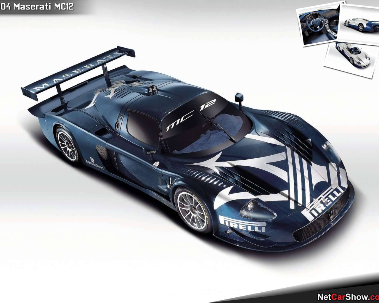 Красивый автомобиль Maserati MC12