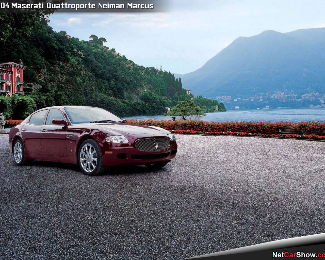 Красивый автомобиль Maserati Quattroporte в Москве