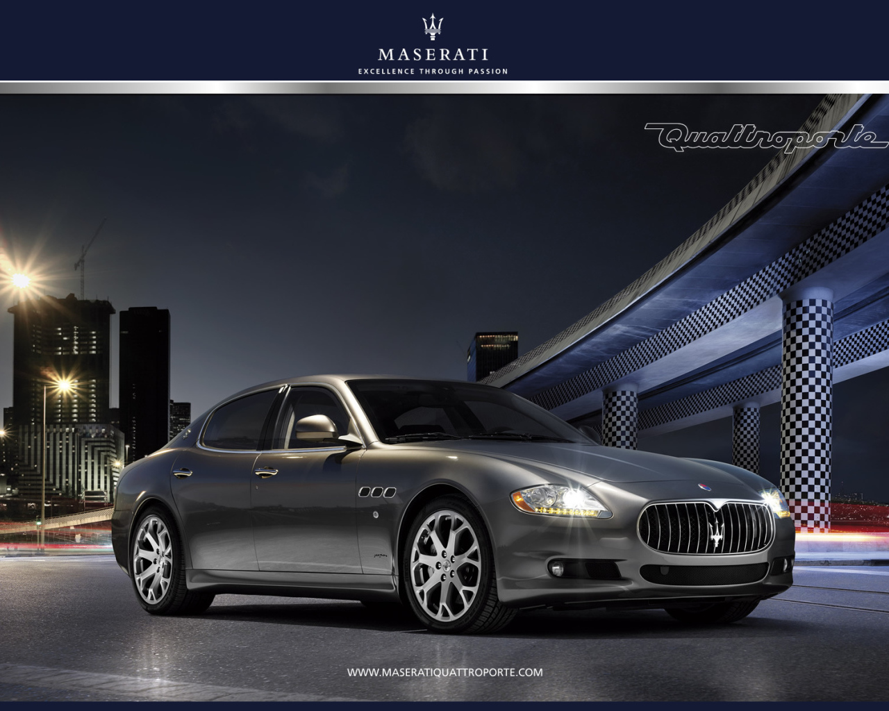 Тест драйв автомобиля Maserati Quattroporte