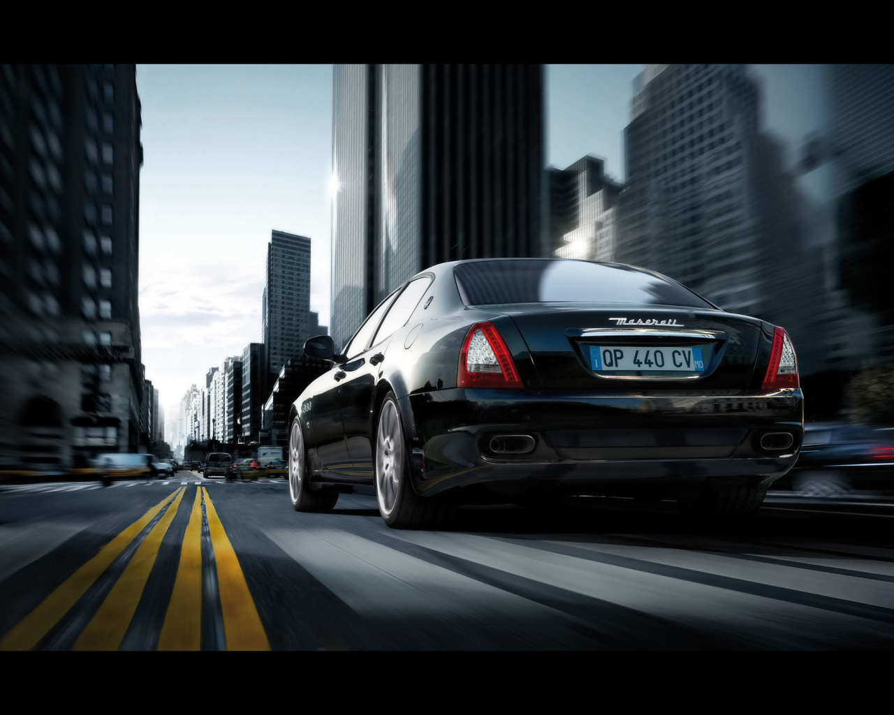 Новая машина Maserati Quattroporte