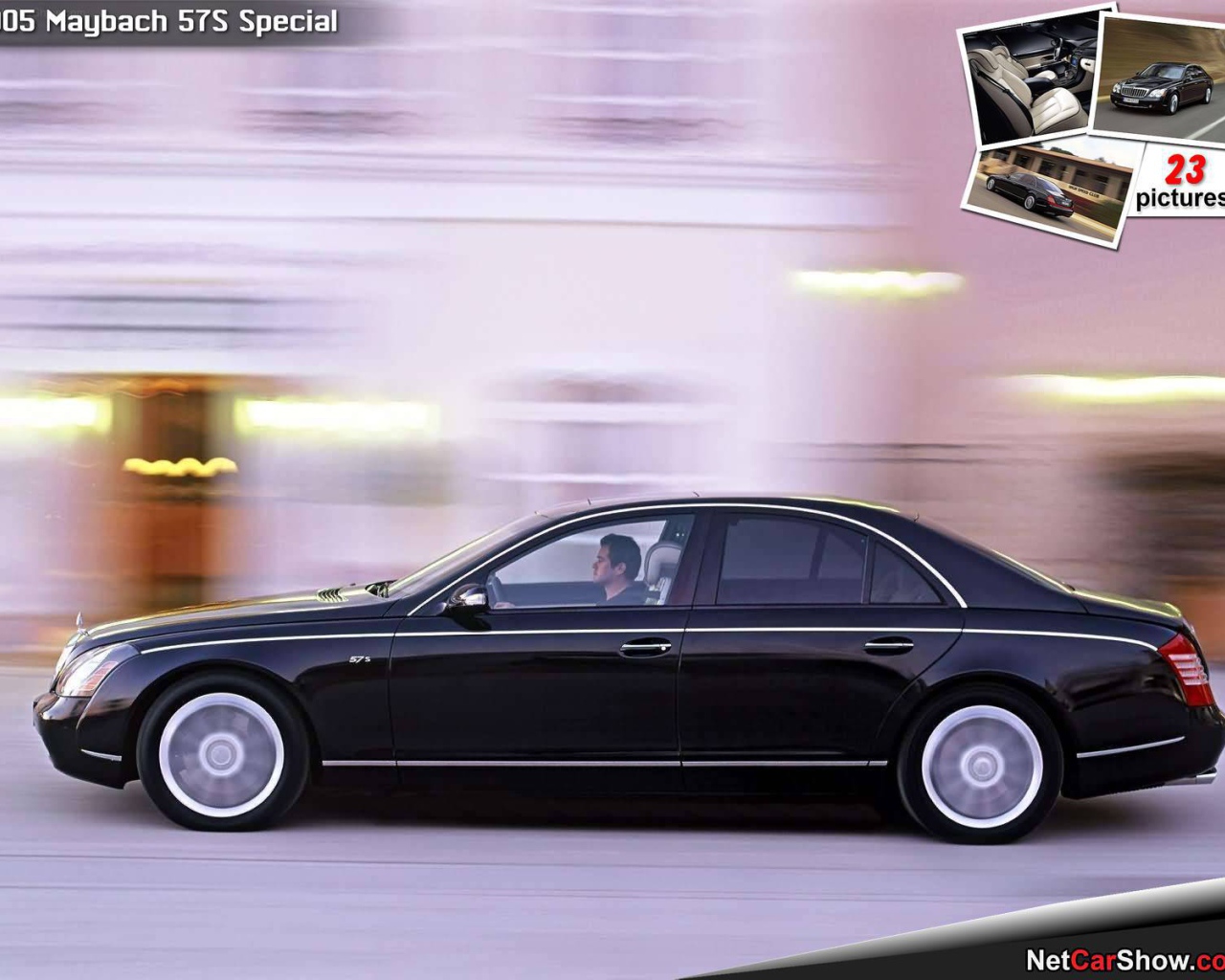 Красивый автомобиль Maybach  57 в Москве