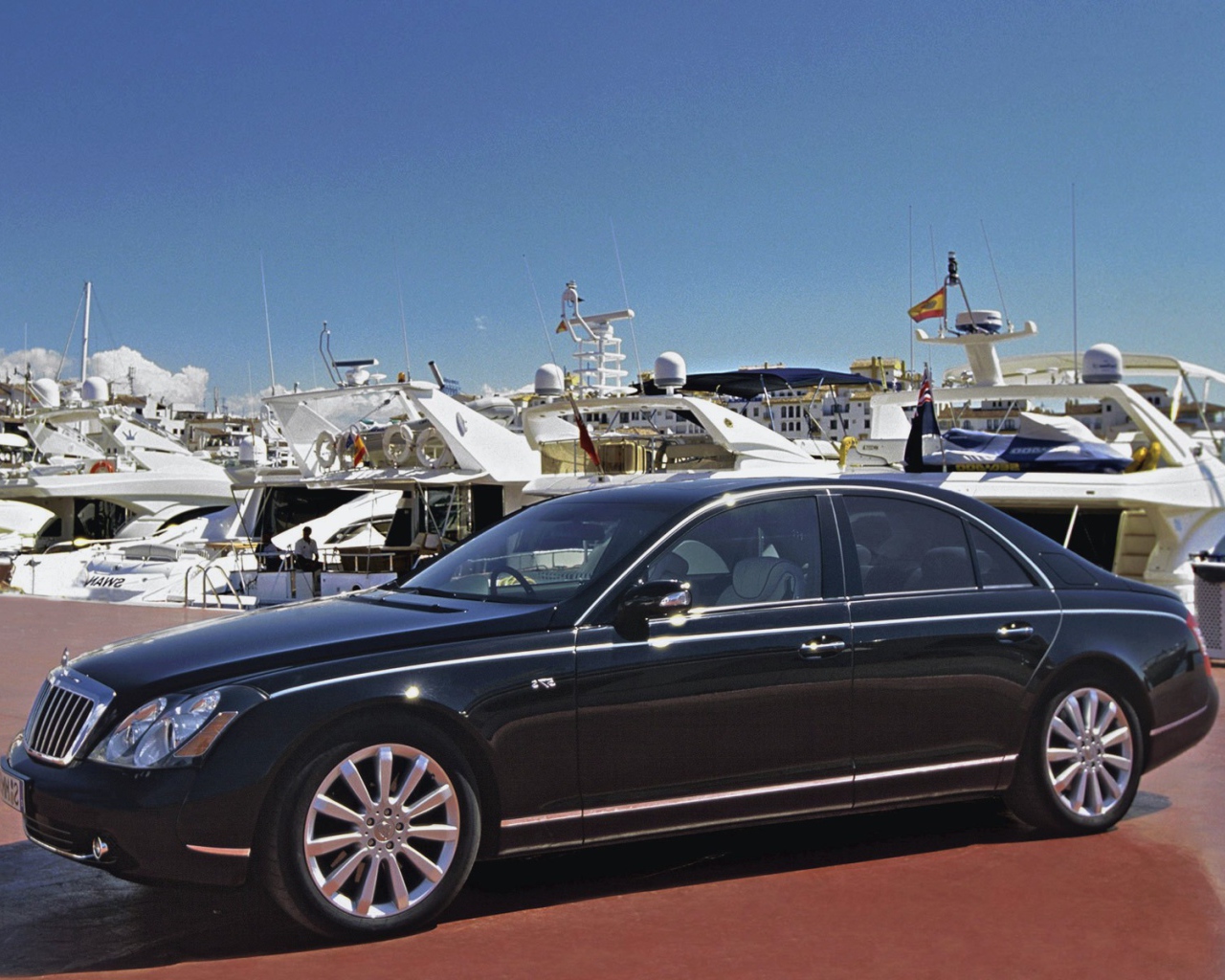  Надежная машина Maybach  57