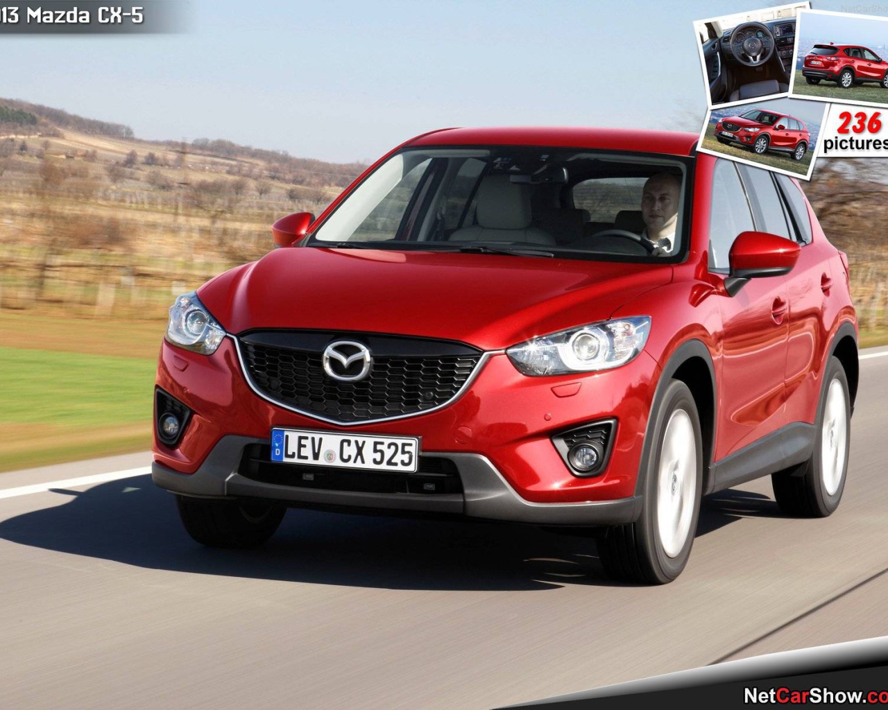 Красивый автомобиль Mazda CX 5 в Москве