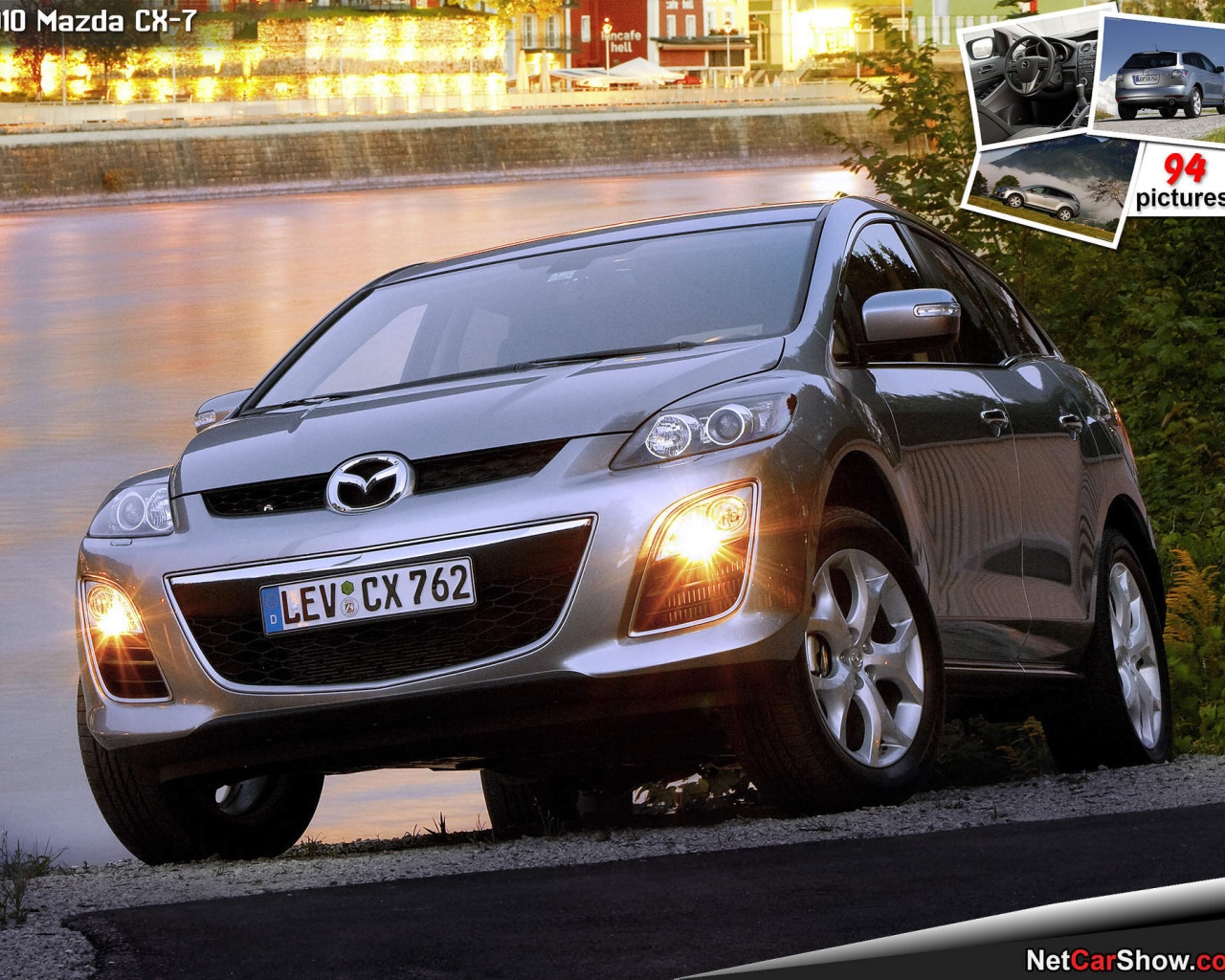 Красивый автомобиль Mazda CX 7