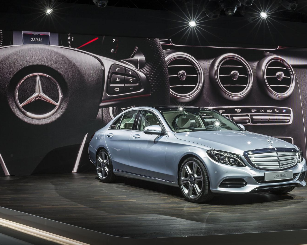 Великолепный Mercedes C class 2014