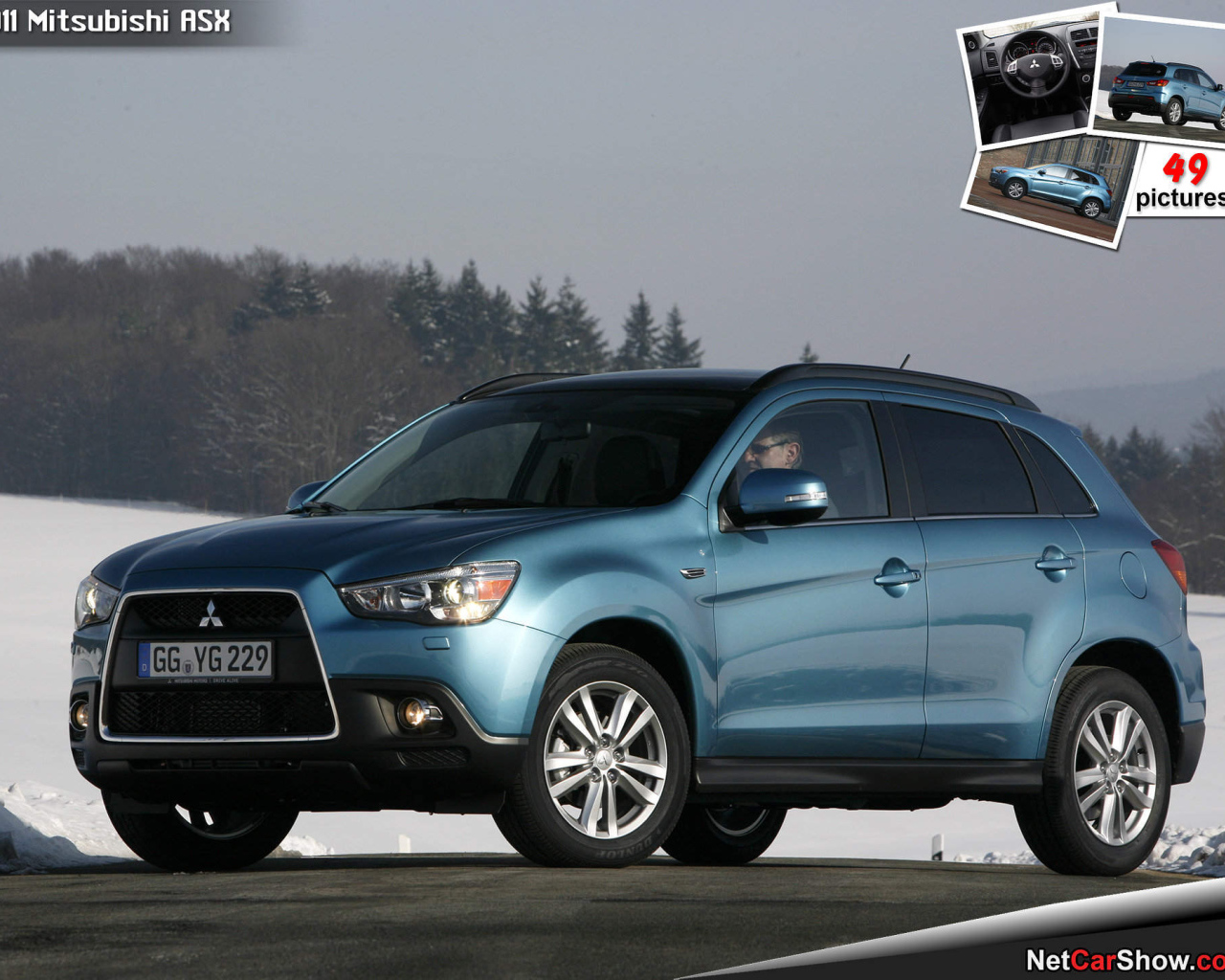 Автомобиль марки Mitsubishi модели ASX