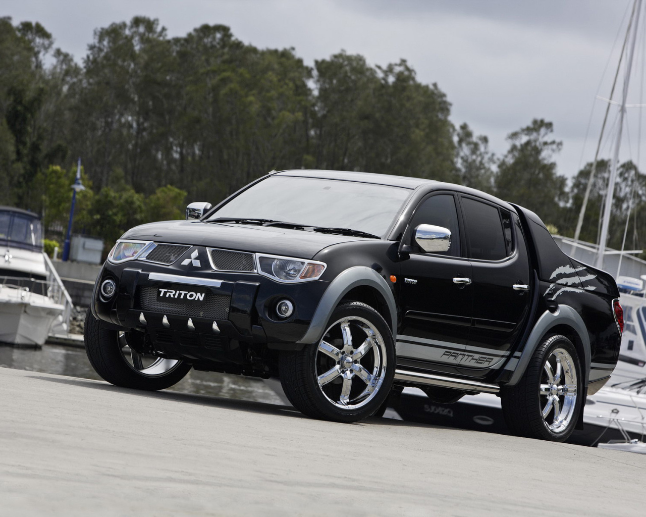 Дизайн автомобиля Mitsubishi L200
