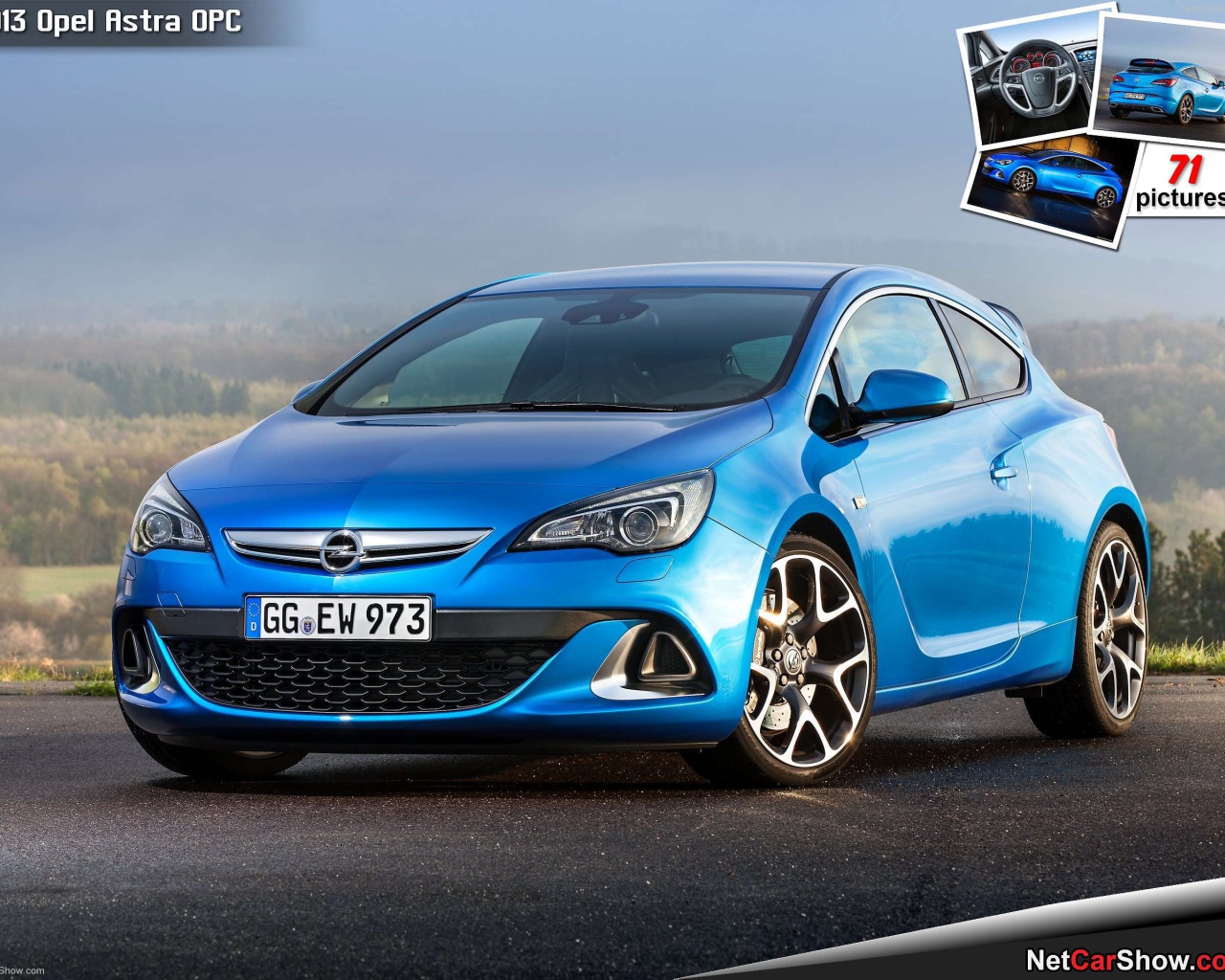 Красивый автомобиль Opel Astra в Москве