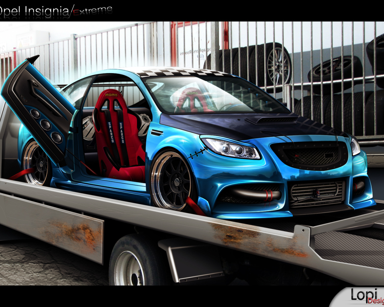 Новая машина Opel Insignia