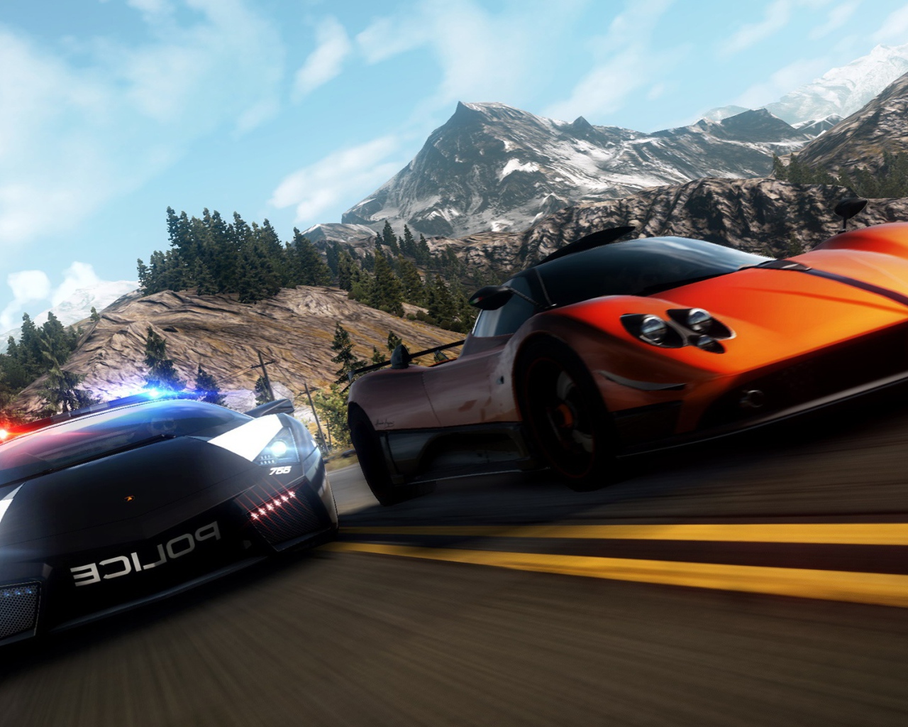 Гонка Lamborghini