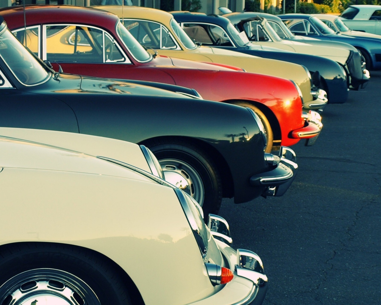 Радуга из автомобилей