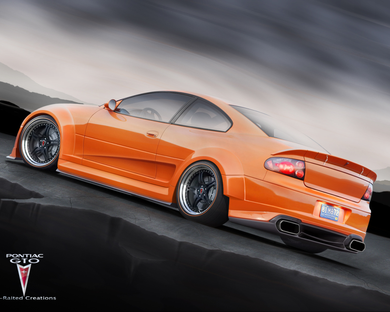 Автомобиль марки Pontiac модели GTO