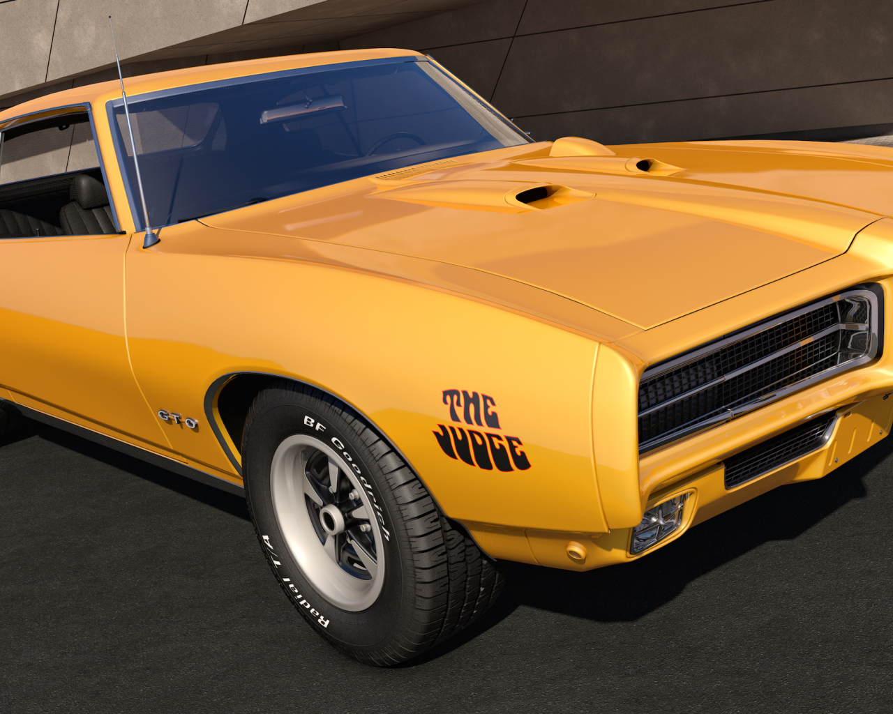 Новый автомобиль Pontiac GTO 1969