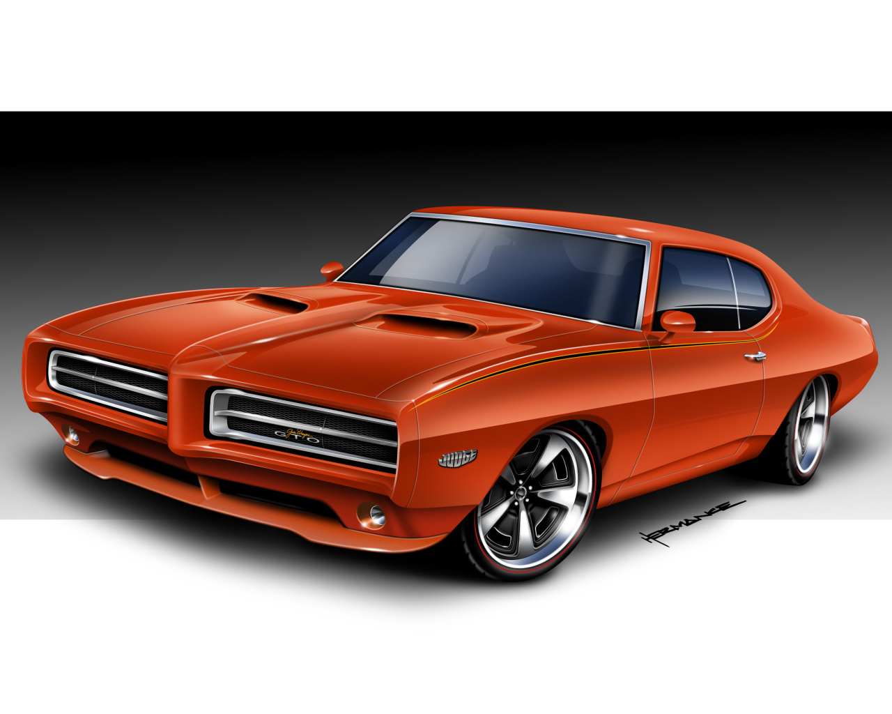 Фото автомобиля Pontiac GTO 1969