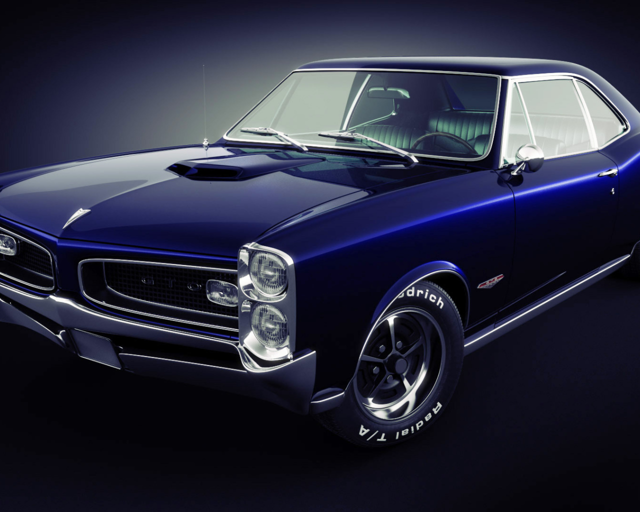 Новая машина Pontiac GTO 1969