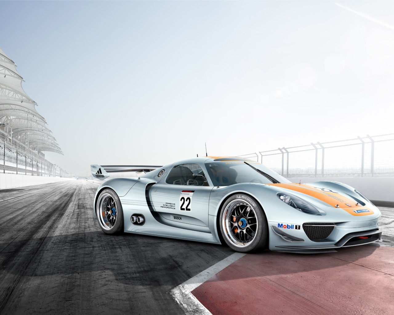 Гонка Porsche 918 RSR