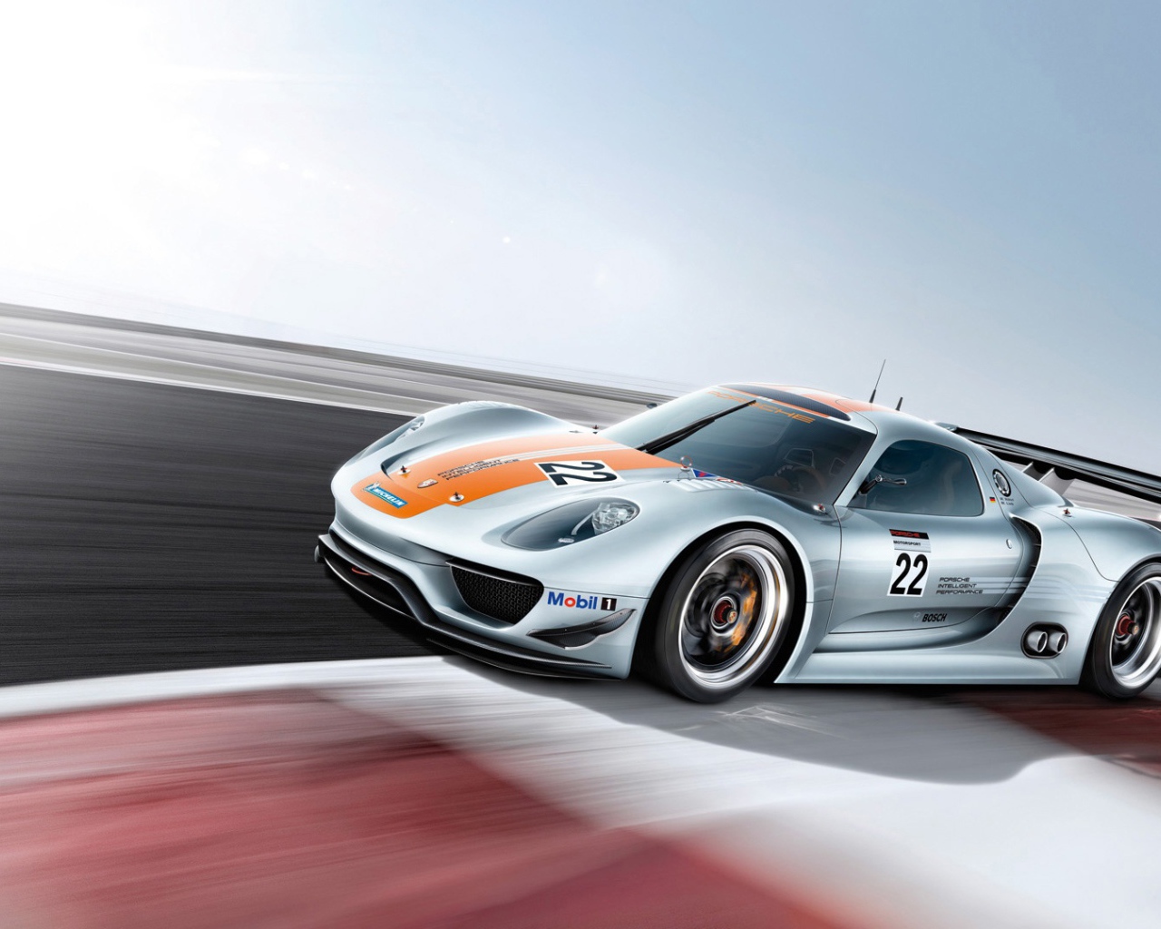 Скоростной Porsche 918