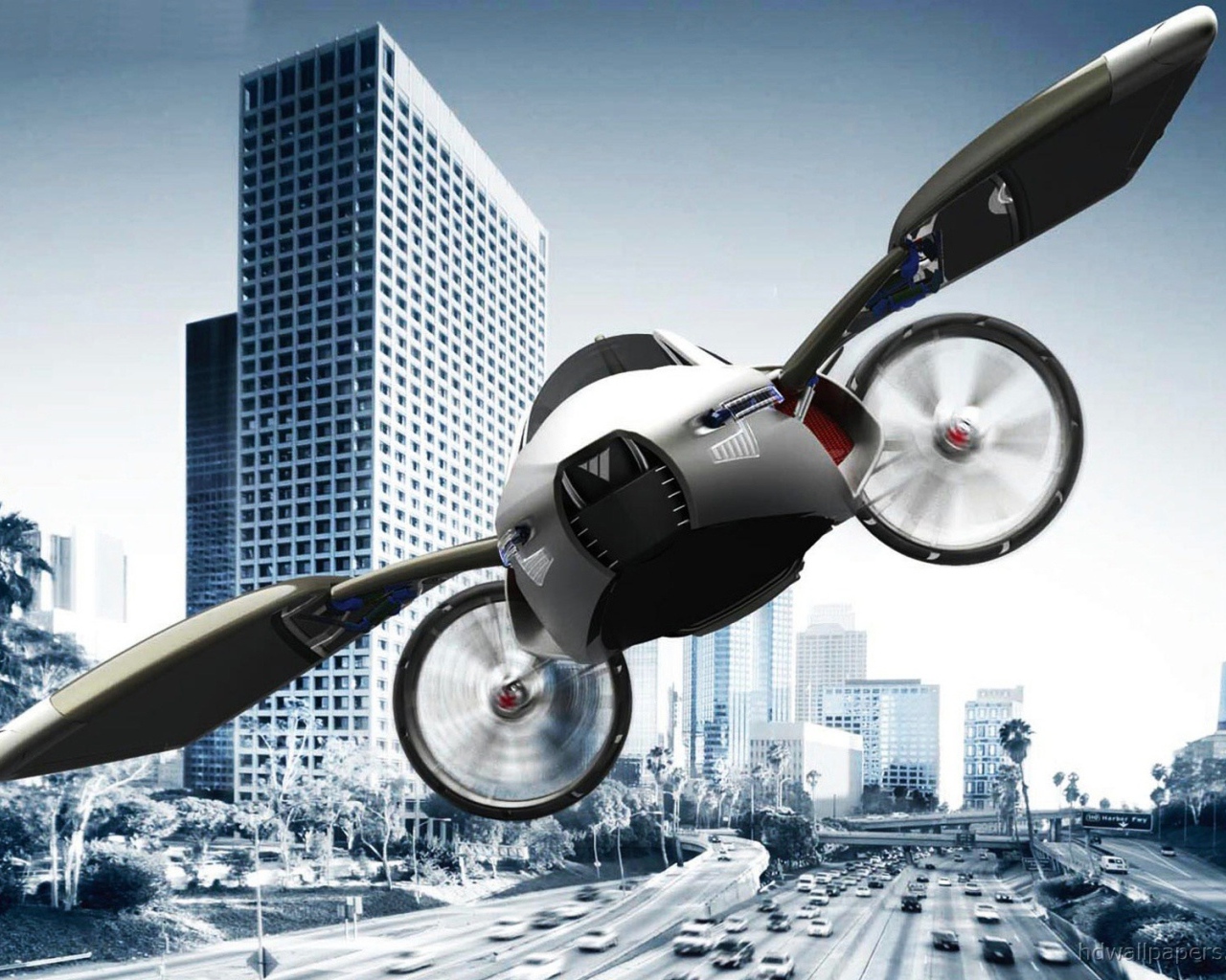 Концепт летающего автомобиля