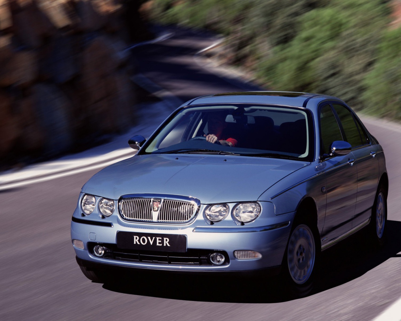 Тест драйв автомобиля Rover 75