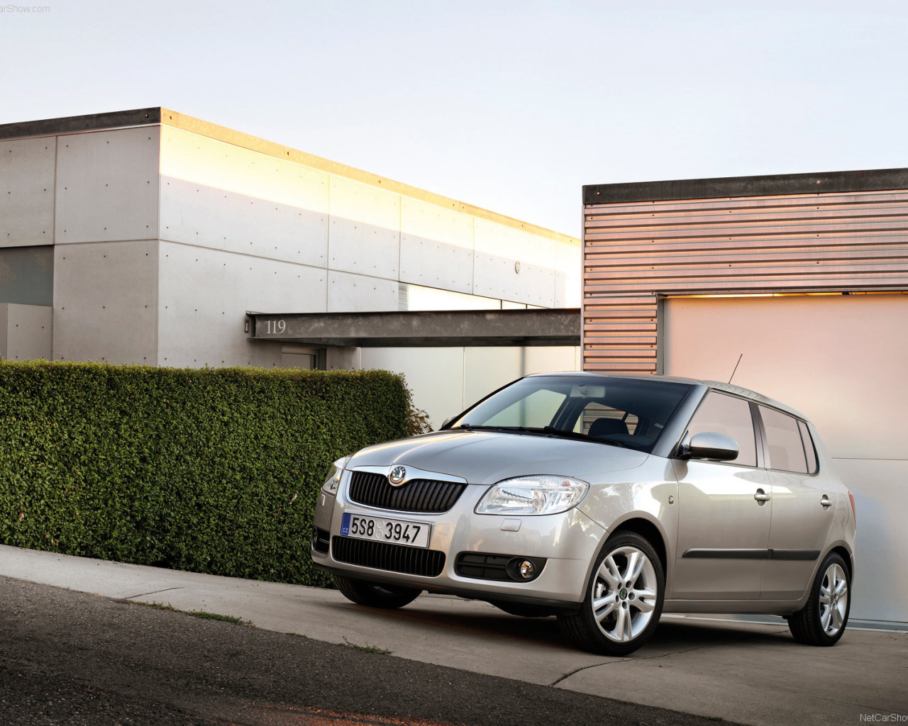 Новая машина Skoda Fabia