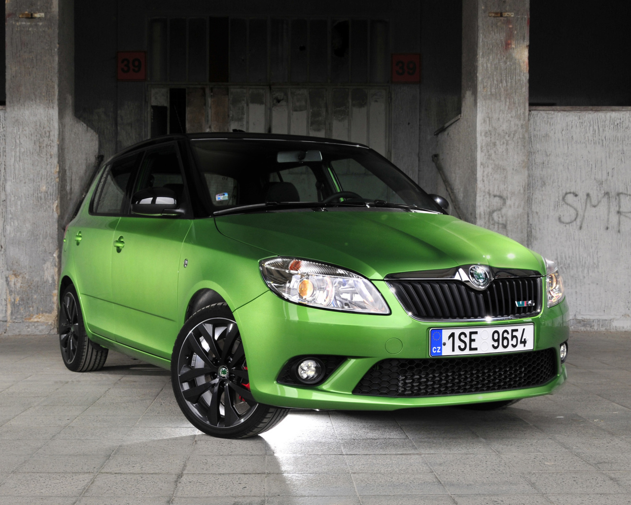 Надежная машина Skoda Fabia