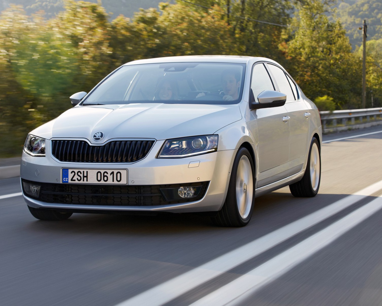 Надежная машина Skoda Octavia 2013
