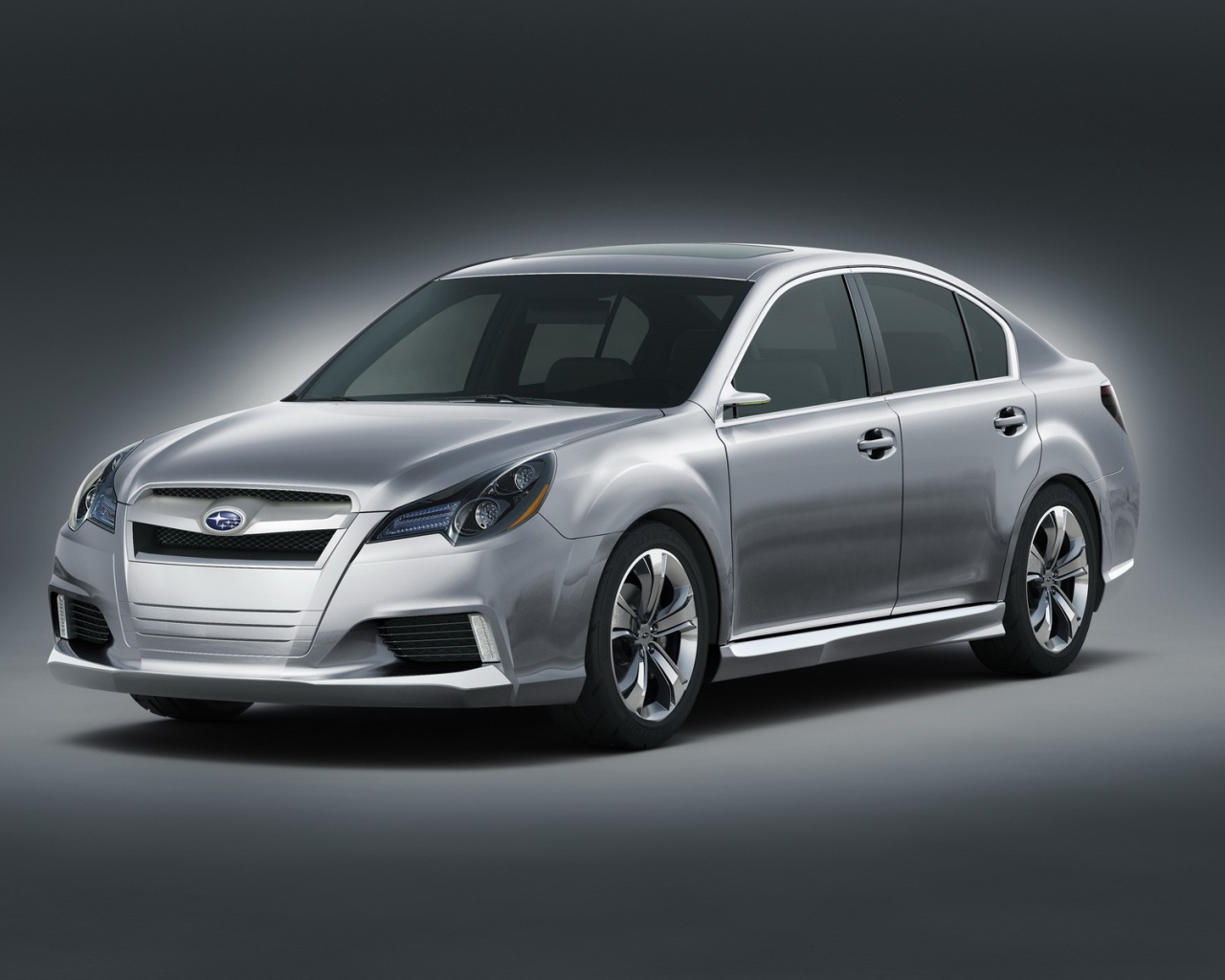 Красивый автомобиль Subaru Legacy