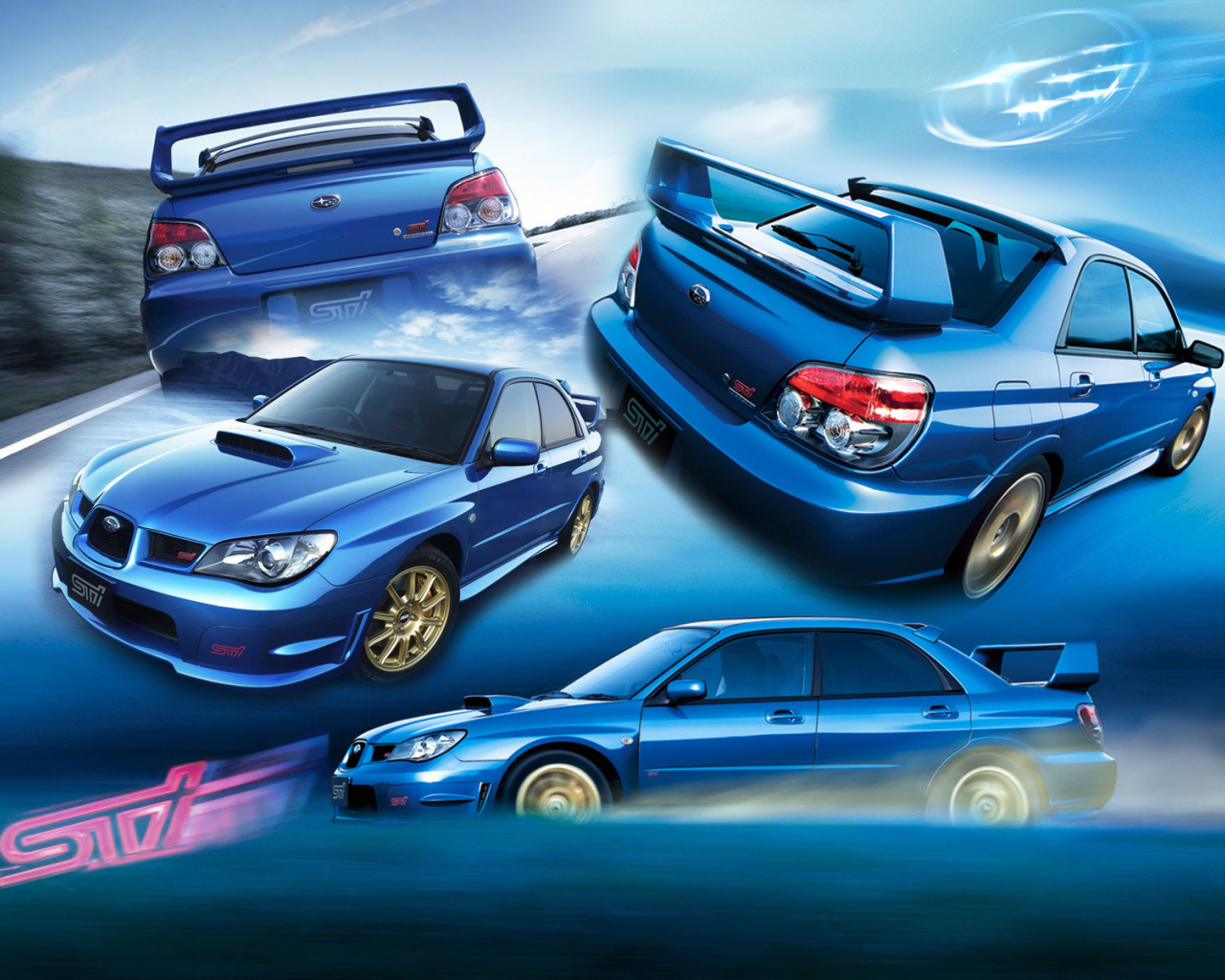 Дизайн автомобиля Subaru Impreza WRX STI