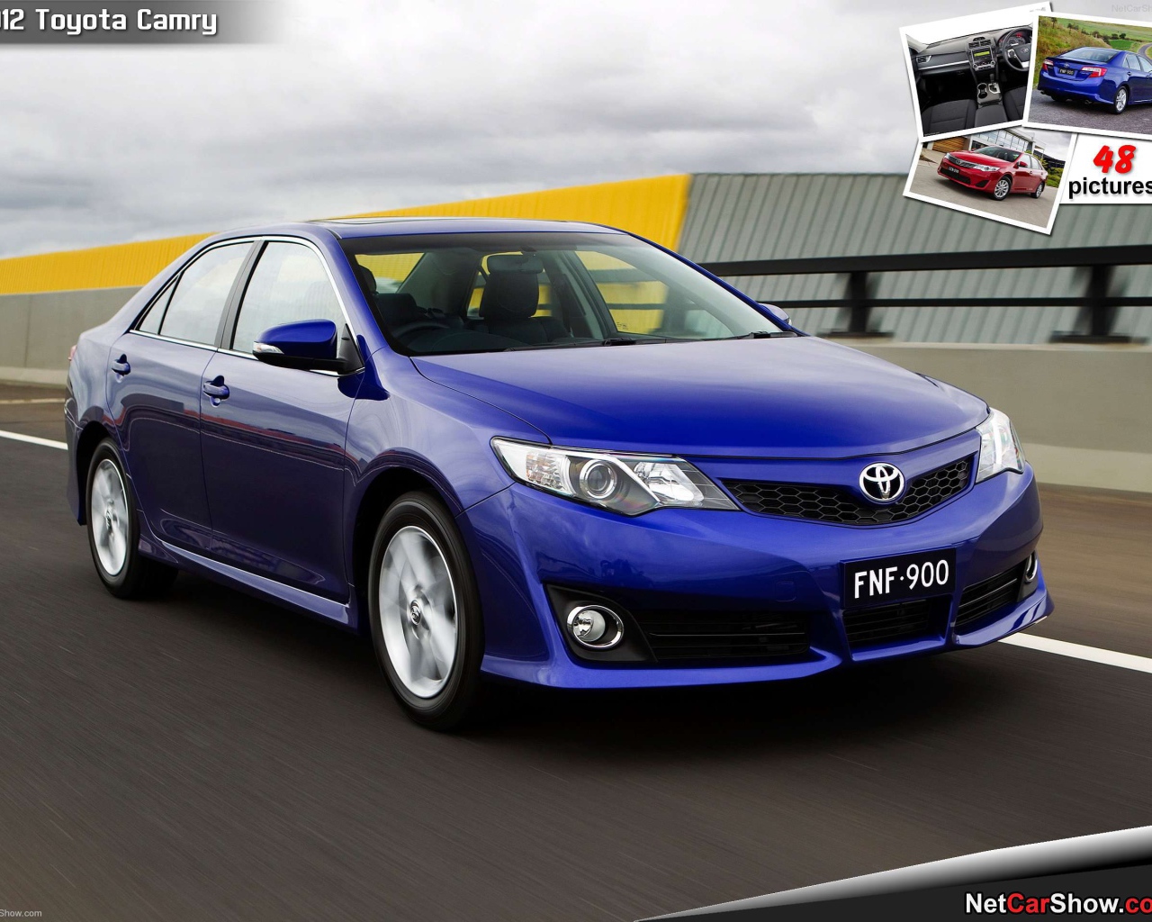 Красивый автомобиль Toyota Camry в Москве