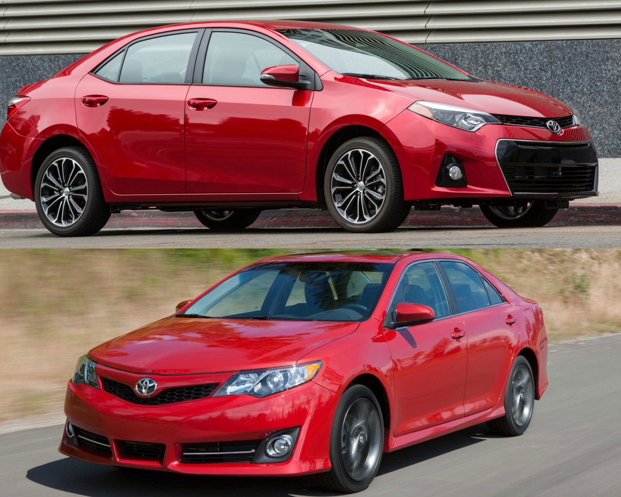 Красивый автомобиль Toyota Corolla 2014 в Москве