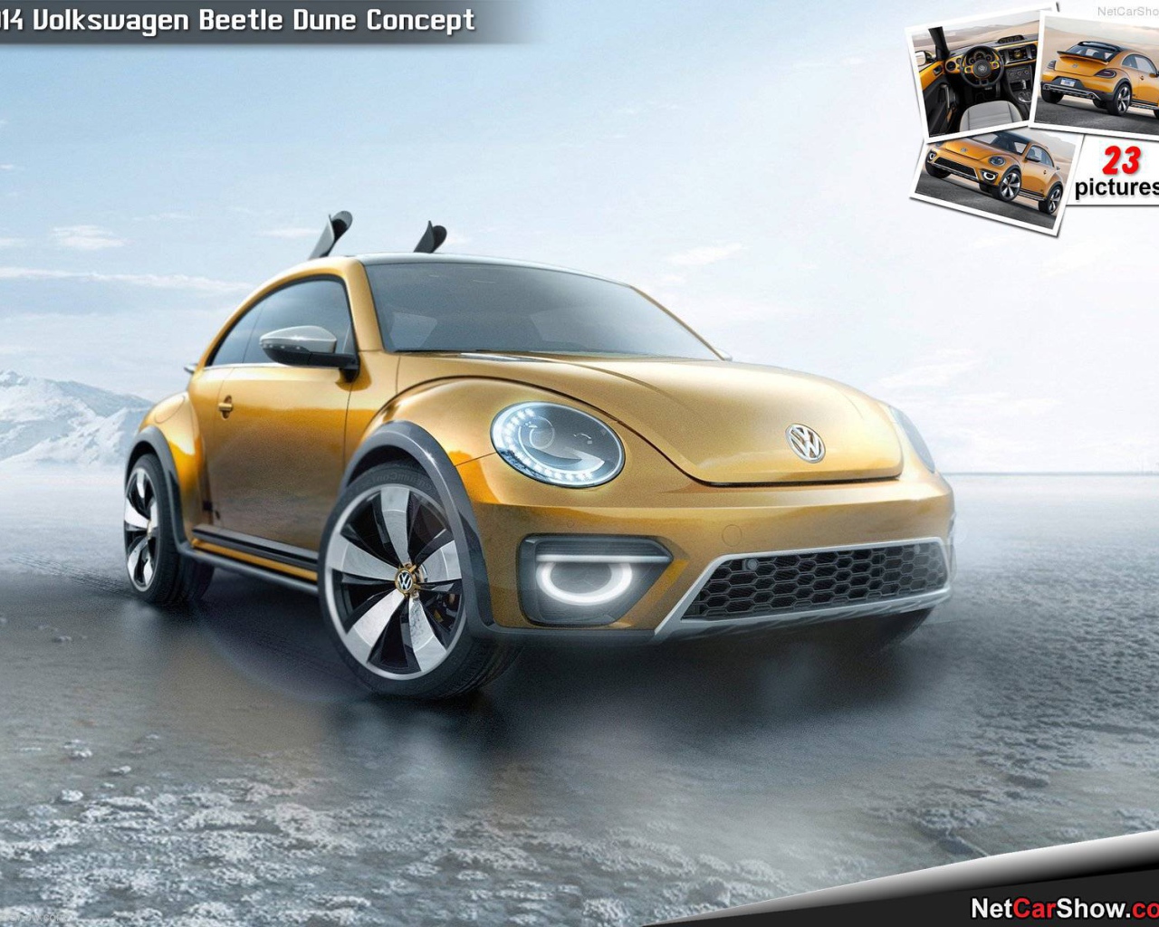 Дизайн автомобиля Volkswagen Beetle Dune 2014