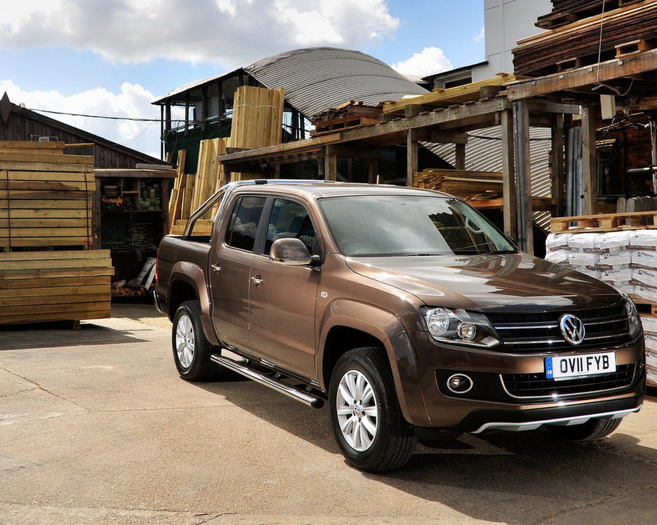 Тест драйв автомобиля Volkswagen Amarok