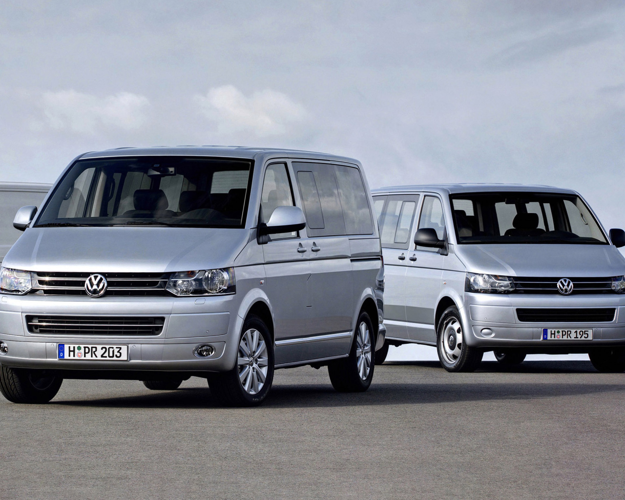 Тест драйв автомобиля Volkswagen Transporter